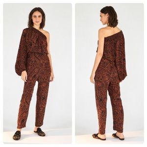 Farmrio Camouflage Snake Jumpsuit